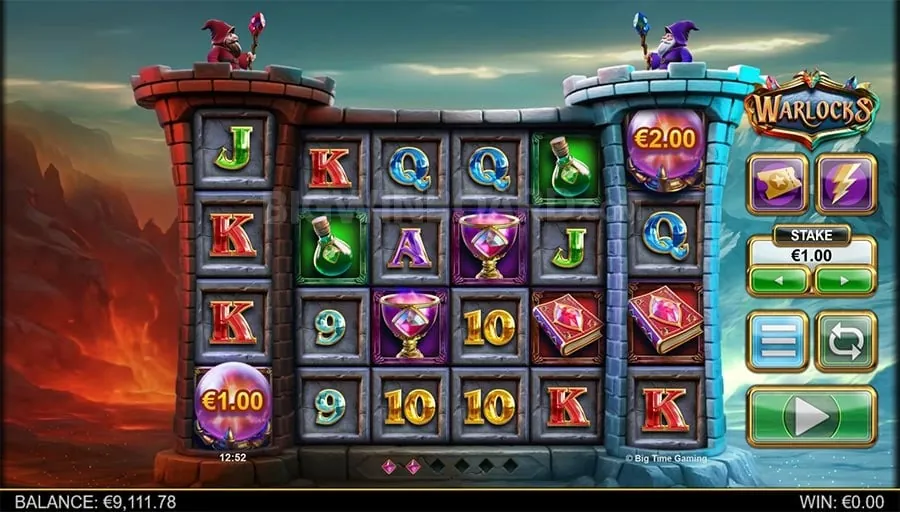 Video slot game with a fantasy theme at championzone