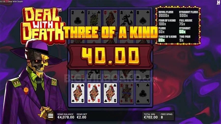Baccarat cards and chips on an elegant table
