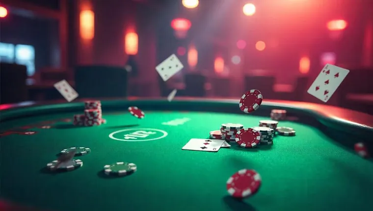 Baccarat scorecard showing betting patterns